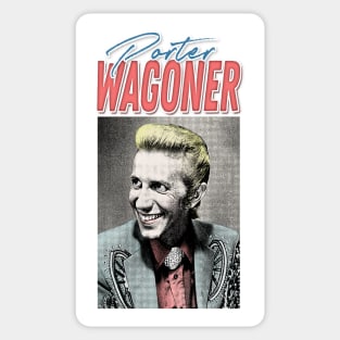 Porter Wagoner / Retro Aesthetic Style Fan Design Sticker